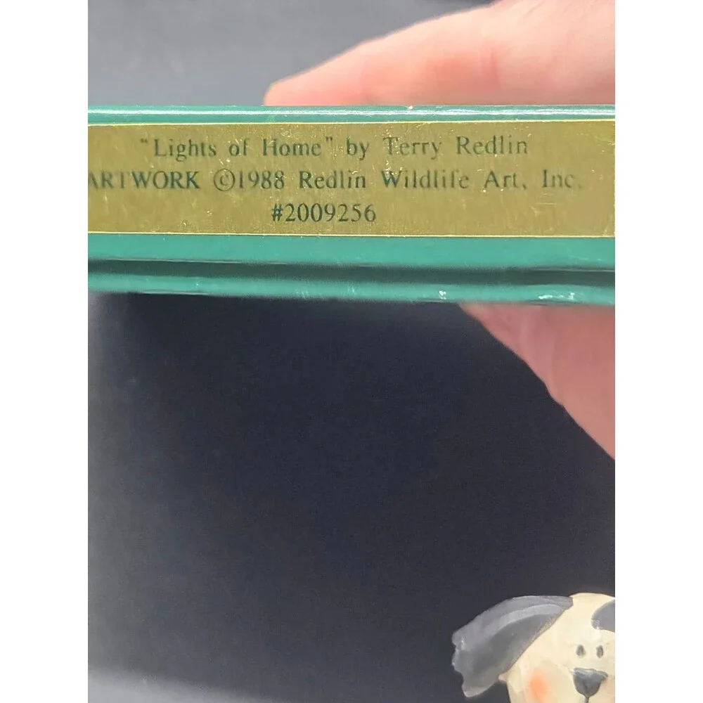 VINTAGE TERRY REDLIN LIGHTS OF HOME THE HADLEY COLLECTION CHRISTMAS ORNAMENT